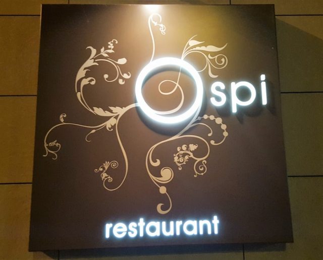 Ospi Restaurant: Oscar Piedra chef