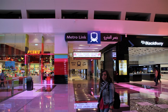 Estación de Metro Mall of Emirates Dubai