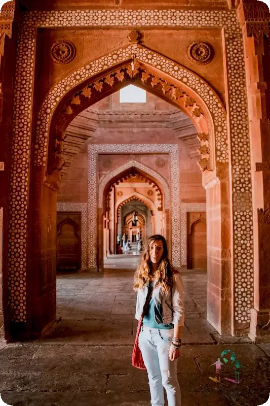 Fatehpur Sikri, ciudad perdida India Zona Religiosa