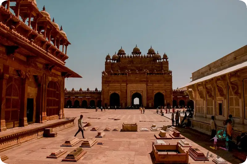 Qué ver en Fatehpur Sikri, ciudad perdida India Jama Masjid