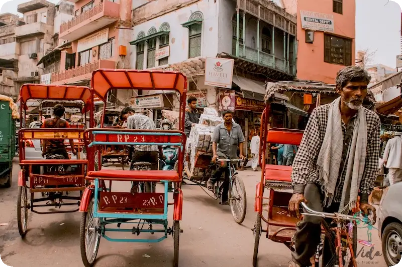 Paseo Rickshaw por Nueva Delhi 