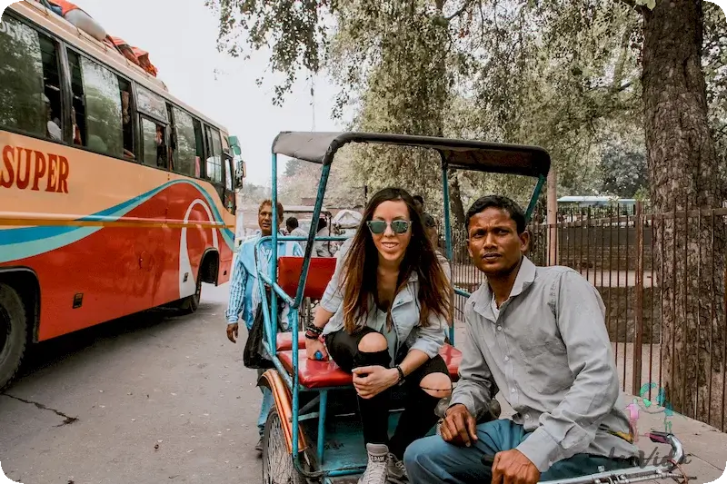 Paseo Rickshaw por Nueva Delhi 