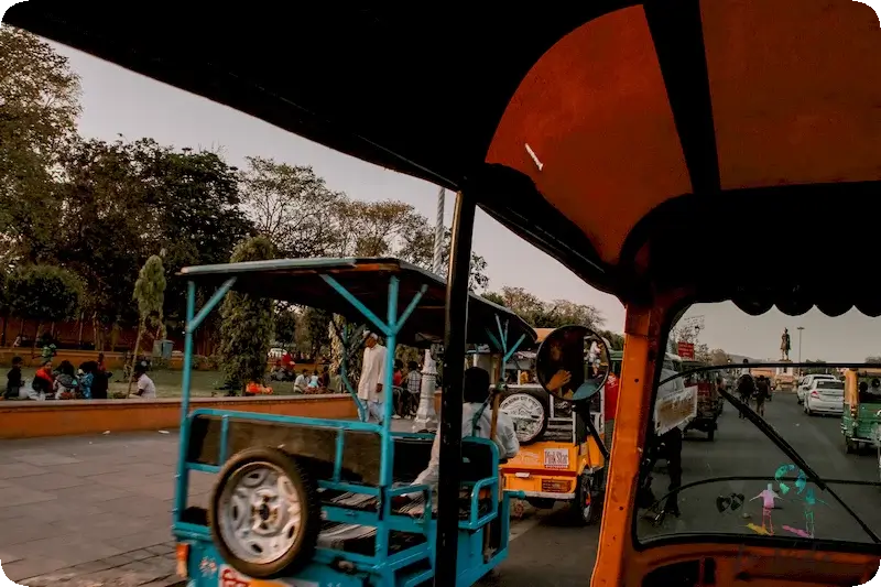 Jaipur India tuk tuk