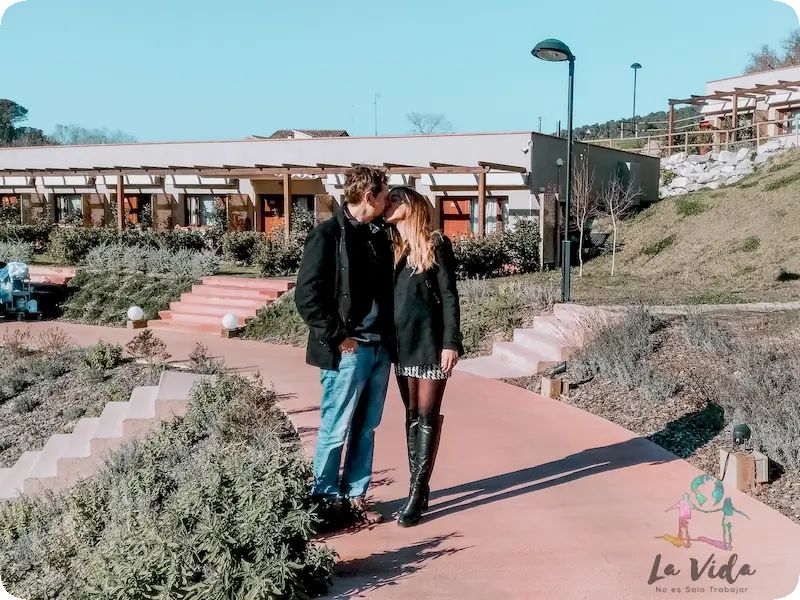 Judit y Dani en escapada romántica en el Hotel Mas Salagros