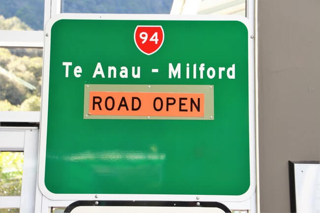 Carretera Te Anau a Milford Sound