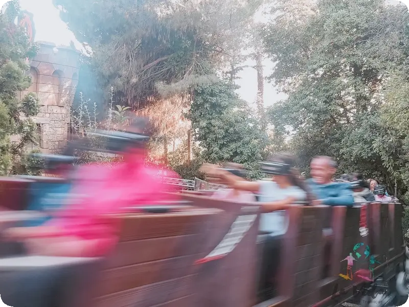 Virtual express Tibidabo Barcelona. bajon pasando rapido