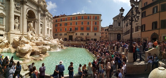 Roma en tres días, Fontana di Trevi