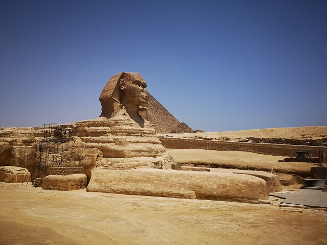 La gran Esfinge de Giza