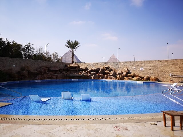 Piscina Hotel Merydien El Cairo