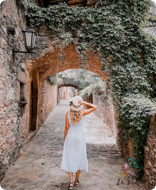 Judit en el Pasaje Camil Antonietti, la foto típica de Mura