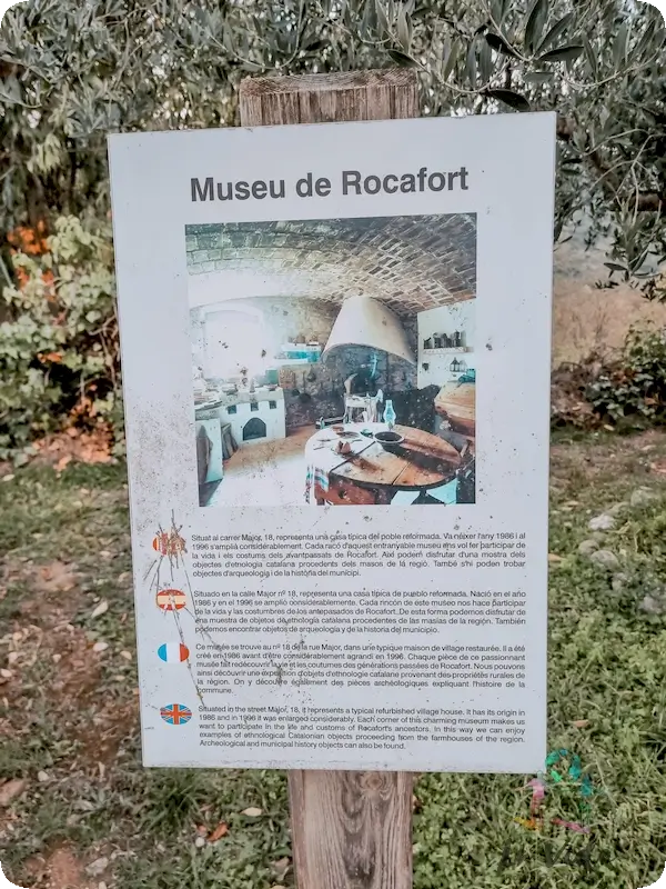Cartel Museo de Rocafort