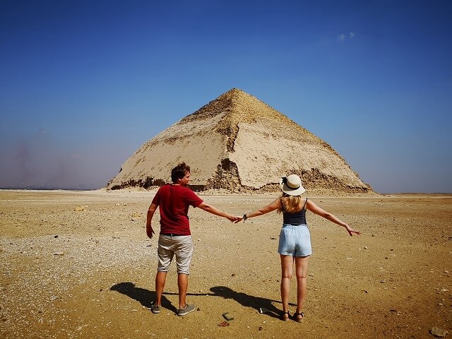 Pirámide corvada de Dahshur Egipto