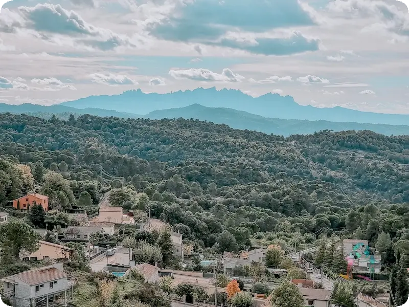 Vistas Castell Talamanca, una preciosa panorámica desde el puelbo