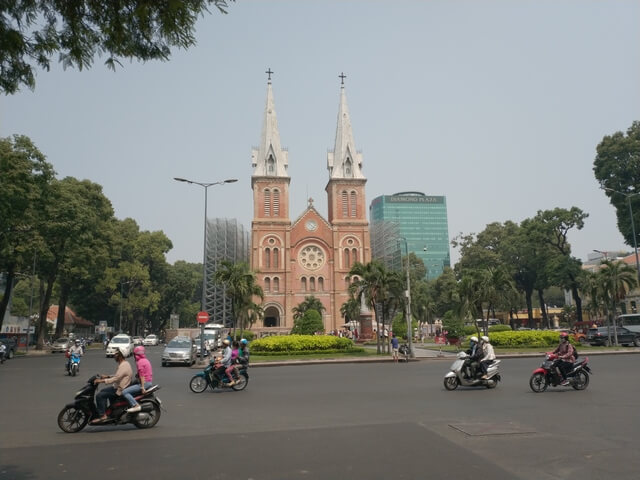 Catedral de Notre Dame en Ho Chi Minh City