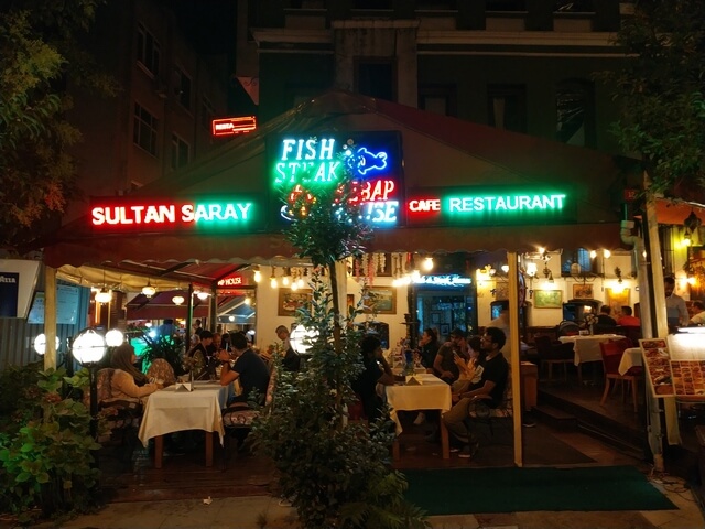 Sulta Saray, restaurante en Estambul