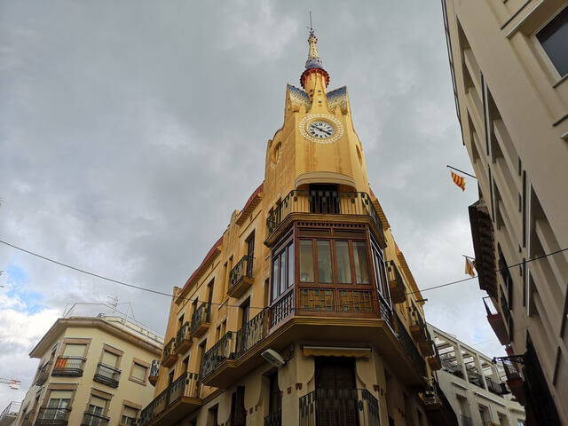 Casa Bartomeu o Casa del Reloj de Sitges