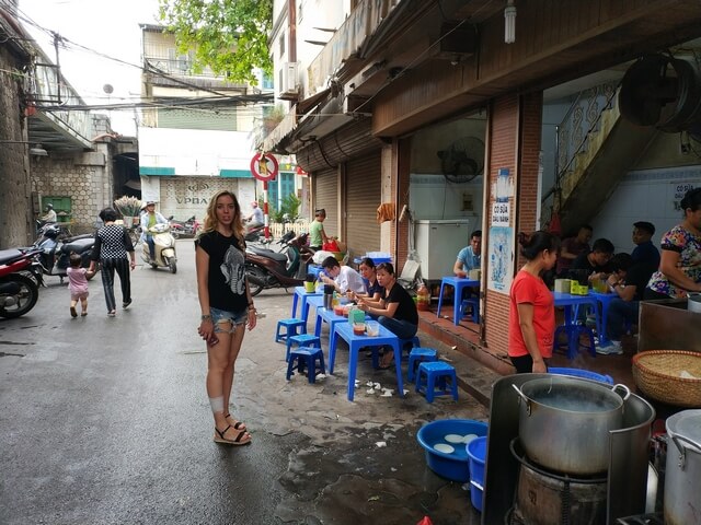 Caminando por Hanoi