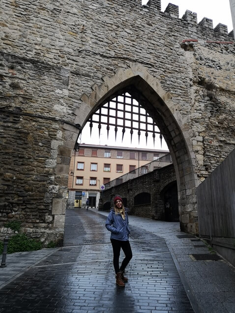 Puerta muralla Vitoria