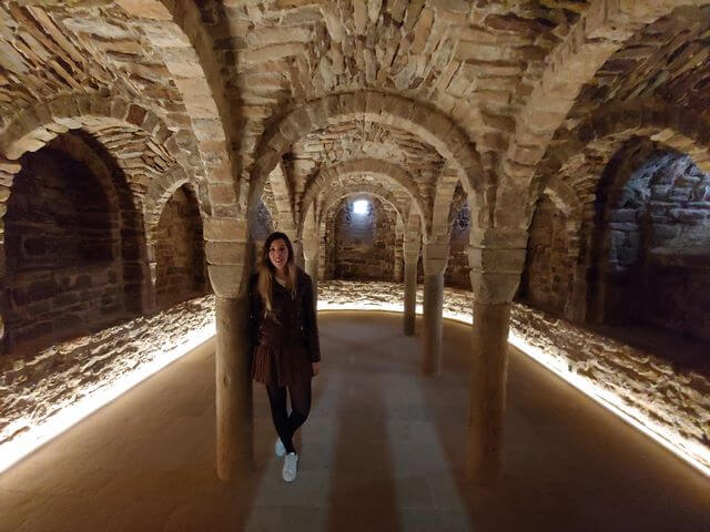 Cripta Canonica Sant Vicenç Castillo de Cardona