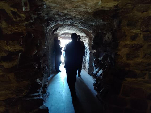 Interior Torre minyona castillo Cardona