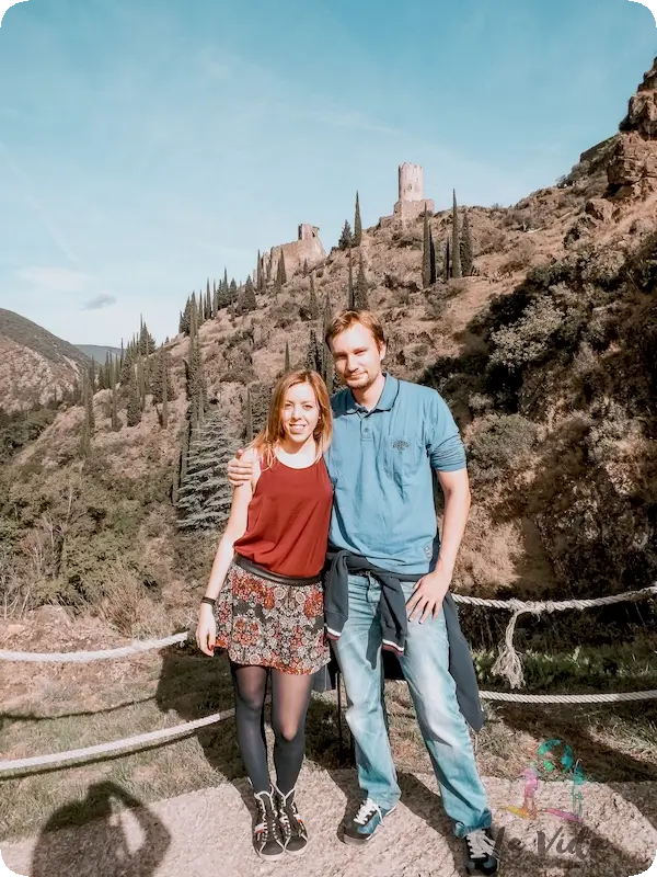 Visita a los castillos cátaros de Lastours desde Carcassonne. Foto de Judit y dani