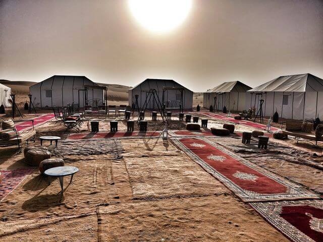 Campamento desierto Merzouga