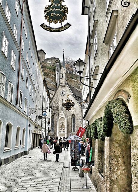 Getreidegasse salzburgo