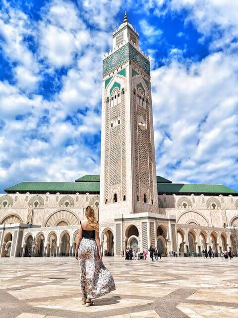Mezquita Hassan II en Casablanca