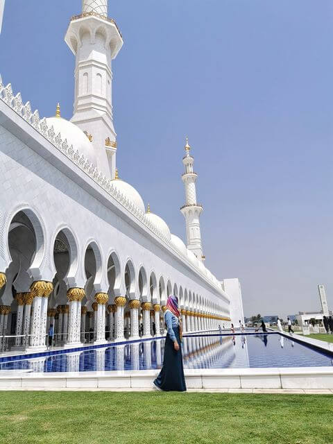 qué ver en Abu Dhabi - Mezquita de Sheikh Zayed