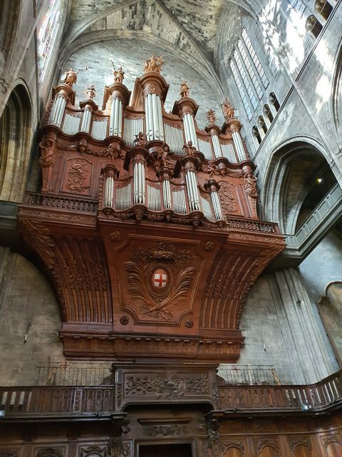 Organo catedral Narbonne Organo catedral Narbonne