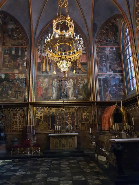 Capilla gótica de San Wenceslao.