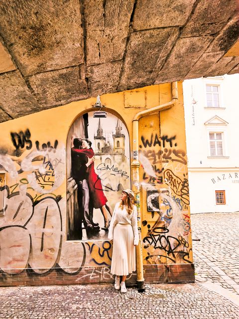 Mural del beso, Praga