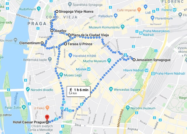 Praga en 3 días: recorrido tercer día