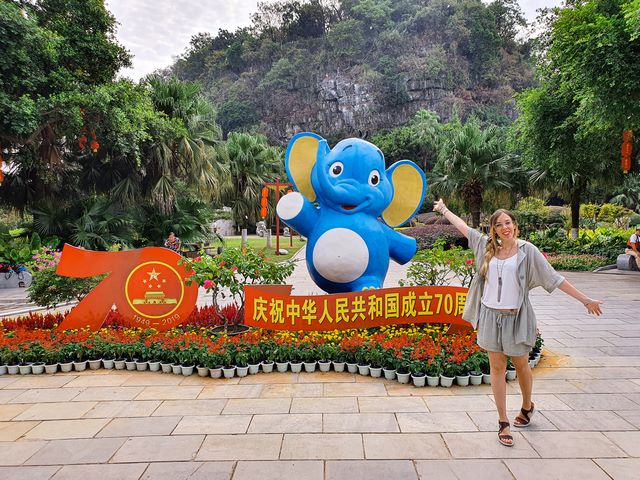 Parque Colina de la trompa de elefante Guilin