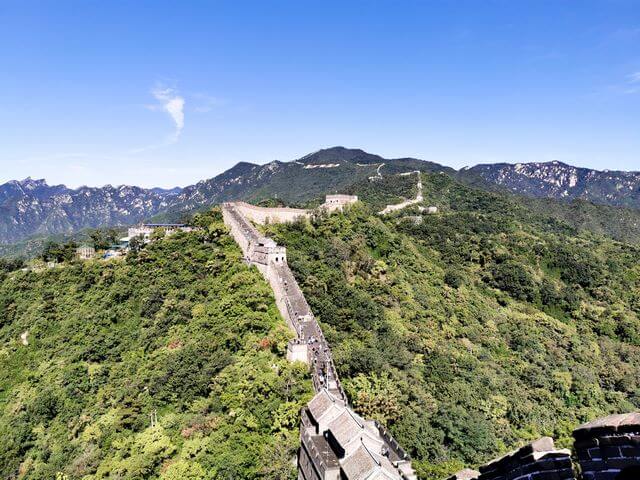 Mutianyu, muralla china cerca de Pekin