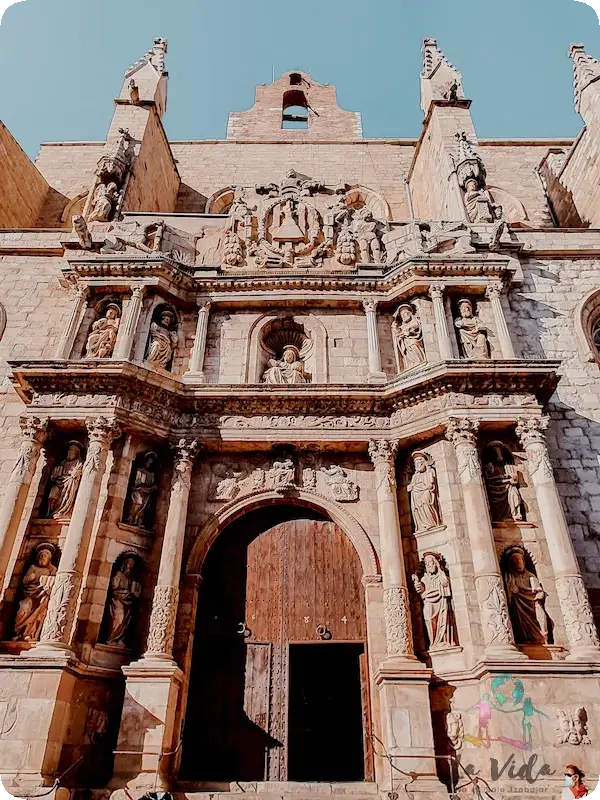 Iglesia de Santa Maria fachada Montblanc