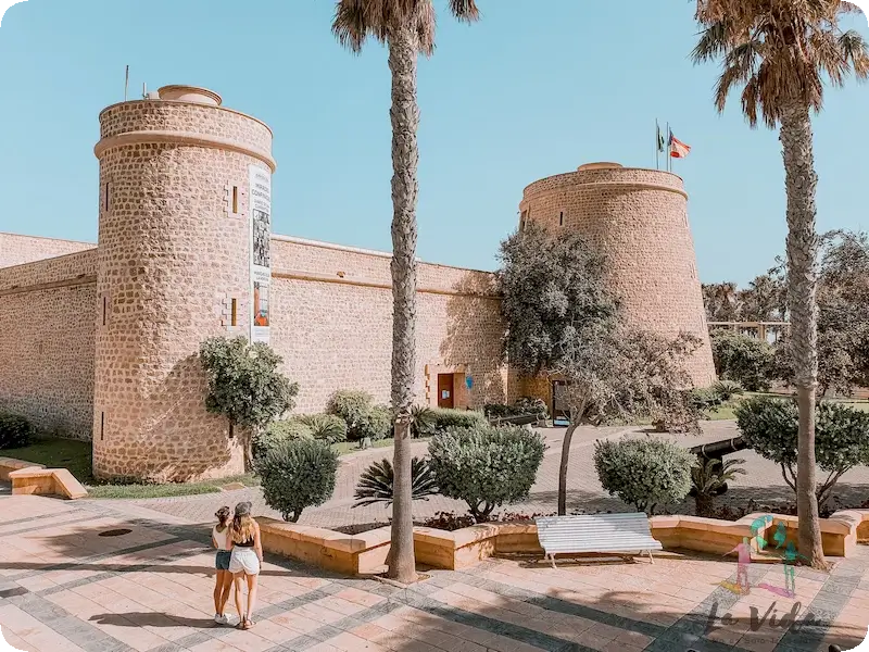 Castillo de Santa Ana en Roquetas de Mar