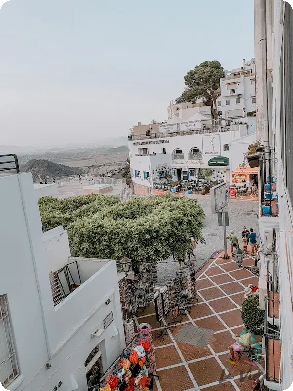 Plaza Nueva en Mojácar