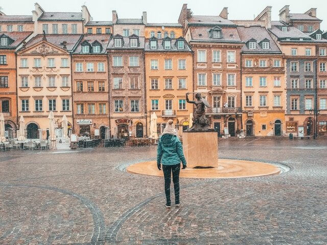 Plaza del mercado Varsovia