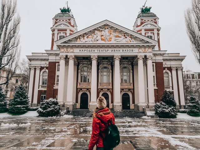 Teatro Nacional Ivan Vazov . Qué ver en Sofía en 2 días