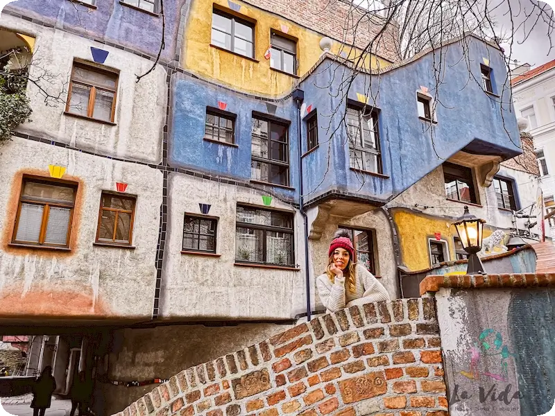 5 días en Viena - nustro viaje. judit en Hundertwasserhaus