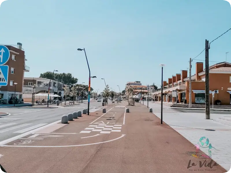 Nueva carretera Miamia Platja