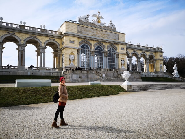 Palacio Schonbrunn Viena. la Glorieta