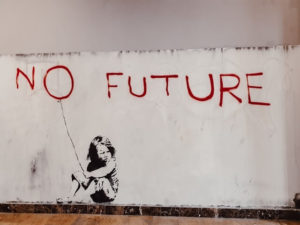 No Future - Banksy Barcelona