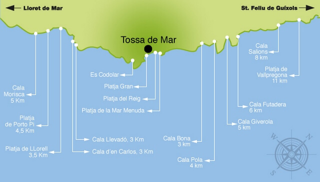 Playas y Calas de Tossa de Mar (1)