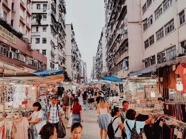 Mong Kok, mercado mujeres