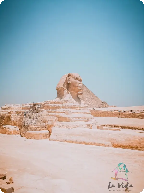 Gran Esfinge de Giza: Piramides de Giza El Cairo Egipto