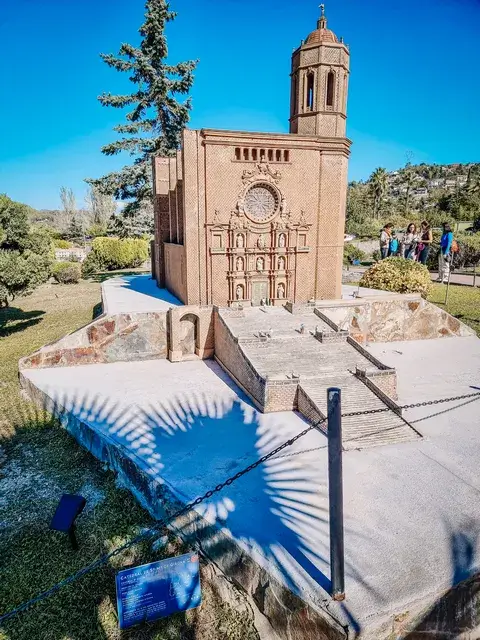 Maqueta Catedral Girona Catalunya en Miniatura