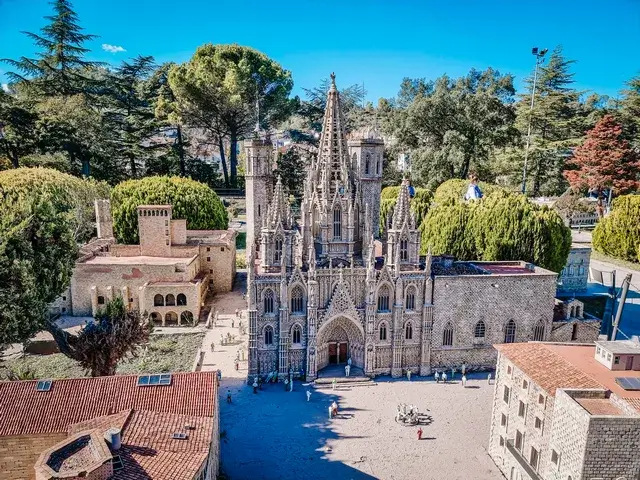 Maqueta Catedral Barcelona Catalunya en Miniatura