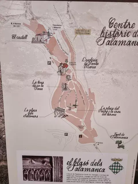 Mapa que ver Talamanca